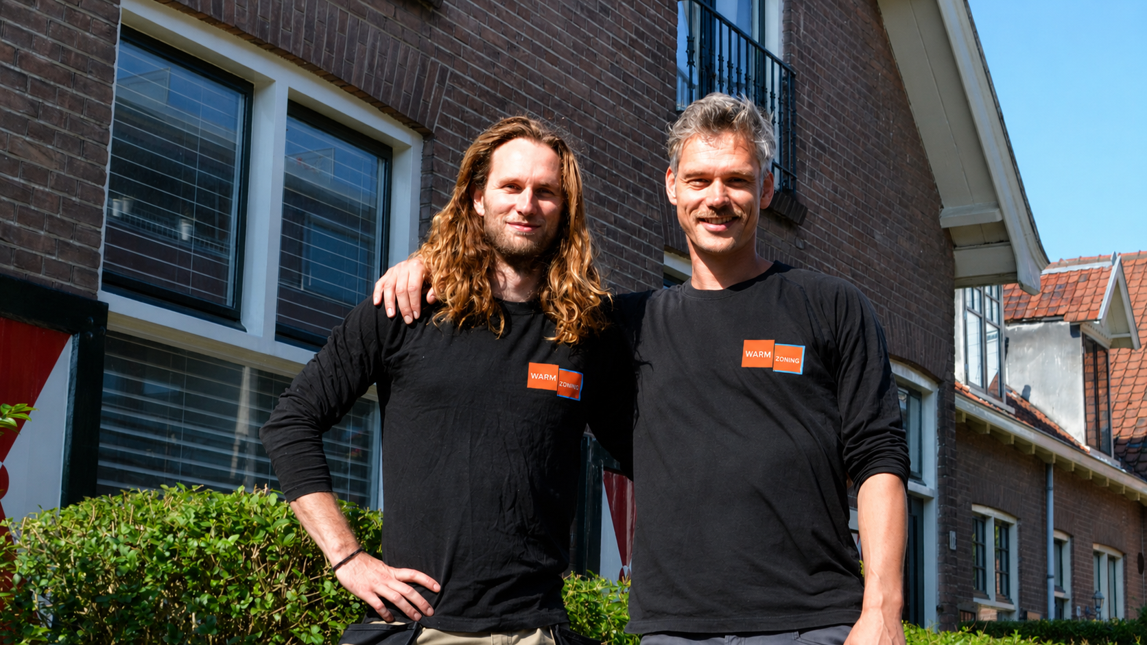 Sjoerd Robijn en Ode Swart, oprichters van Warmzinnig